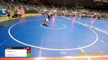 110 lbs Consi Of 8 #2 - Colin Sesker, Team Valley vs Evan Brothers, Hamma Shack