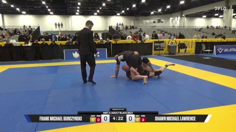 Shawn Michael Lawrence vs Frank Michael Burczynski 2025 World IBJJF Jiu-Jitsu No-Gi Championship