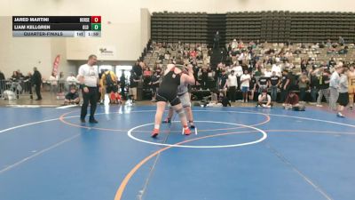 287-H lbs Quarterfinal - Jared Martini, Iron Horse vs Liam Kellgren, Old Bridge Wrestling Club