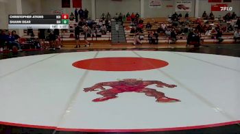 120 lbs Finals (2 Team) - Shawn Dear, Basehor-Linwood HS vs Christopher Atkins, Hill City HS