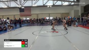 111 lbs Prelims - Carlo Tucci, Broad Axe Blue ES vs Nick Mignone, Total Force ES