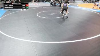 G100-5A Cons. Semi - Kara Binali, Fountain-Fort Carson Girls vs Lilly Lundy, Lewis-Palmer Girls