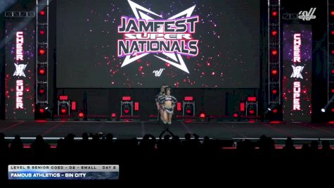 Famous Athletics - SIN CITY [2026 L5 Senior Coed - D2 - Small DAY 2] 2026 JAMfest Cheer Super Nationals