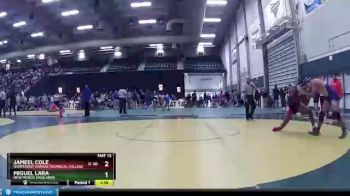 174 lbs Cons. Round 2 - Jameel Cole, Northwest Kansas Technical College vs Miguel Lara, New Mexico Highlands