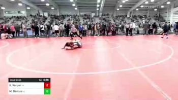 145 lbs Consi Of 16 #2 - Kobin Karper, PA vs Mitchell Barcus, NY