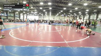80 lbs Rr Rnd 1 - Brooks Gilson, NC Gold - MS vs Levi Sisler, Quest School Of Wrestling MS - MS