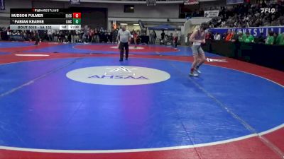 5A 132 lbs Quarterfinal - Fabian Kearse, Lincoln vs Hudson Fulmer, Elmore County School