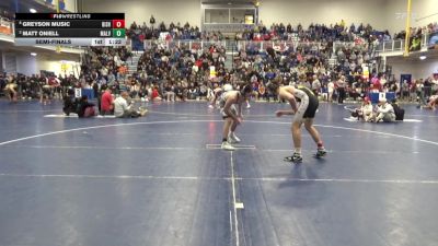145 lbs Semifinal - Greyson Music, Bishop McDevitt vs Matt Oniell, Malvern Prep