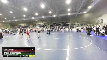 120 lbs 5th Place Match - Ryder Christensen, Wasatch Wrestling Club vs Jet Abbott, Champions Wrestling Club