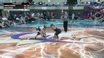 133 lbs Round 1 (4 Team) - Luke Spiess, Delta, OH vs Yontan Samuel, Apple Valley, MN