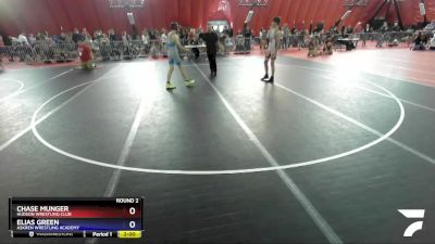 135 lbs Round 2 - Chase Munger, Hudson Wrestling Club vs Elias Green, Askren Wrestling Academy