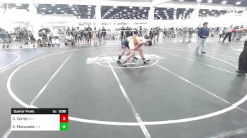 78 lbs Quarterfinal - Carlo Cortez, No Team vs Efren Mozqueda, LV Bears WC