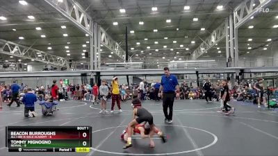 52 lbs Semis (4 Team) - Beacon Burroughs, All I See Is Gold Academy vs Tommy Mignogno, Revival