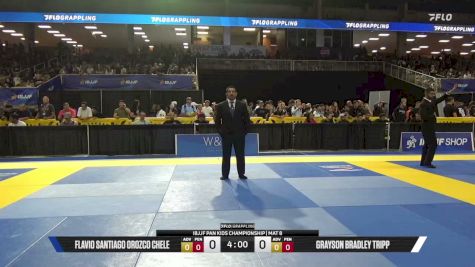 Flavio Santiago Orozco Chele vs Grayson Bradley Tripp 2026 Pan Kids Jiu-Jitsu IBJJF Championship
