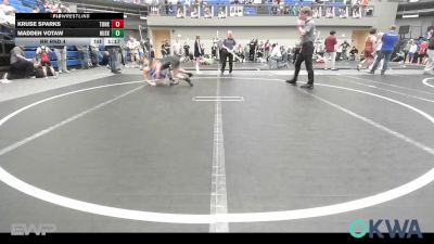 100-105 lbs Rr Rnd 4 - Kruse Sparks, Tonkawa Takedown Club vs Madden Votaw, Husky WC