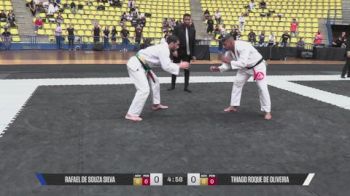 Thiago Roque De Oliveira vs Rafael De Souza Silva 2026 CBJJE International BJJ Championships