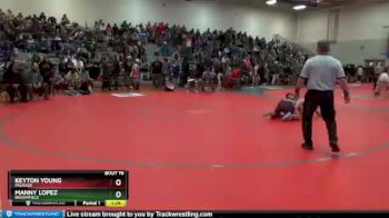 138 lbs Champ. Round 1 - Manny Lopez, Broomfield vs Keyton Young, Palisade