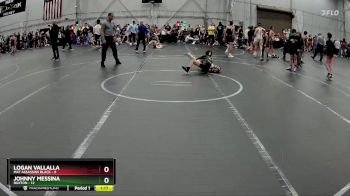 64 lbs Placement (4 Team) - Johnny Messina, Buxton vs Logan Vallalla, Mat Assassins Black