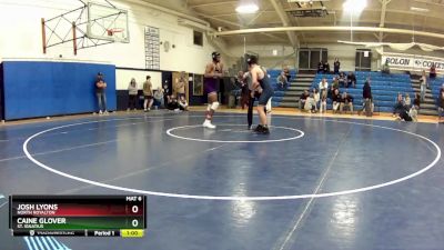 175 lbs Cons. Round 2 - Josh Lyons, North Royalton vs Caine Glover, St. Ignatius