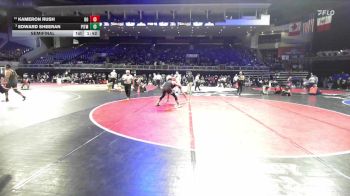 144 lbs Semifinal - Edward Sheeran, Pitman vs Kameron Rush, Del Oro