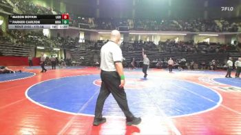 175-3A Quarterfinal - Mason Boykin, LaGrange vs Parker Carlton, North Hall