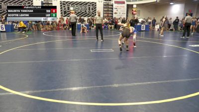 92.8-102 lbs Consy 6 - Maleeya Yanchak, Trinity vs Scottie Lentini, Lady Warrior W.C.