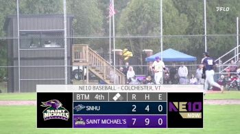 Replay: SNHU vs St. Michael's | Apr 19 @ 1 PM