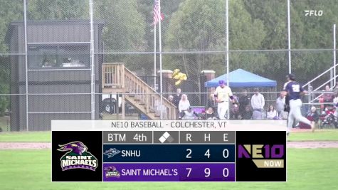Replay: SNHU vs St. Michael's | Apr 19 @ 1 PM