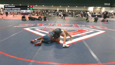 138 lbs Consi Of 64 #1 - Tye Johnson, NC vs Quincey Crawford, MO
