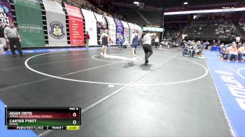 157 Class 2 lbs Champ. Round 1 - Adam Ortis, Father Tolton Regional Catholic vs Carter Pyatt, Potosi