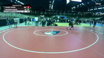 157 lbs Cons. Round 2 - Branson Dodge, Zephyrhills Christian vs Daniel Raines, Middleburg