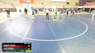 118 lbs Cons. Round 2 - Valerie Munoz, Illinois vs Kate Krause, Moyer Elite Wrestling