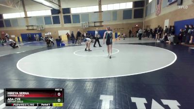 125lbs Champ. Round 1 - Mireya Serna, Chiawana (Girls) vs Ada Cyr, Century (Girls)