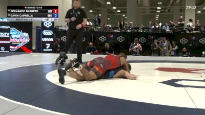 61 lbs Cons. Round 5 - Fernando Barreto, California vs Gavin Caprella, Ohio