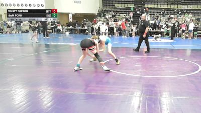 85 lbs Rr Rnd 6 - Wyatt Breton, Smitty's Barn - MSC vs Sam Ford, Edge Wrestling - MSC