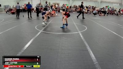 92 lbs Round 1 (8 Team) - Xander Parra, Rebellion vs Joey Cotter, CTWHALE