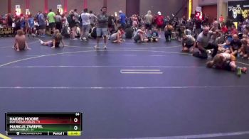 64 lbs Round 2 (4 Team) - Haiden Moore, East Kansas Eagles vs Markus Zwiefel, Untouchables