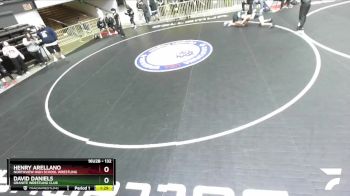 132 lbs Quarterfinal - David Daniels, Granite Wrestling Club vs Henry Arellano, Northview High School Wrestling