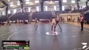 125 lbs Round 3 - Jonderious Williams, Troup vs Jeremiah Herron, Niceville Wrestling Academy