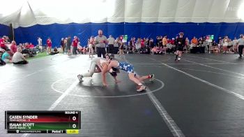 126 lbs Round 4 (8 Team) - Casen Synder, Team Gotcha vs Isaiah Scott, Death Squad