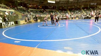 70 lbs 3rd Place - Kade Church, Skiatook Youth Wrestling vs Daxon Avery, Newcastle Youth Wrestling