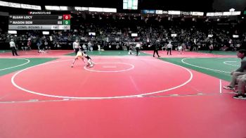 74 lbs Cons. Round 3 - Elijah Locy, JRP1 vs Mason Bem, ROGA