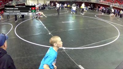 160 lbs Cons. Round 1 - Ericson Lozo, Arlington Eagles vs Vincent Burger, Alliance Wrestling Club