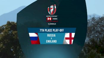 Russia 7s vs England 7s 7th Place Play-Off | 2018 HSBC Women's 7s Colorado