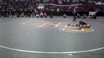 106 lbs 1st Place Match - Mason Emerson, Meridian vs Burke Blue, Centennial