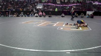 106 lbs 1st Place Match - Mason Emerson, Meridian vs Burke Blue, Centennial