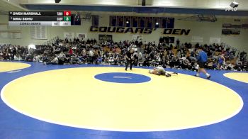 129 lbs Consolation - Owen Marshall, Tahoma (WA) vs Siraj Sidhu, Clovis North