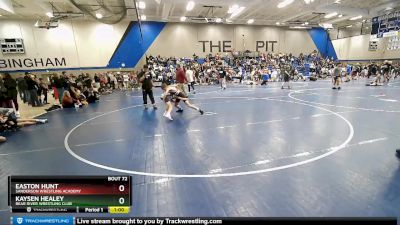 84 lbs Round 2 - Kaysen Healey, Bear River Wrestling Club vs Easton Hunt, Sanderson Wrestling Academy