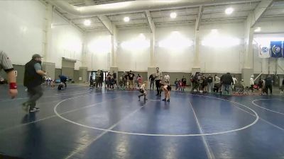 50 lbs Quarterfinal - Mia Puga, White Rhino Wrestling vs Maggie Colvin, Sanderson Wrestling Academy