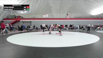 184 lbs Cons. Round 1 - Peter Sells, Marian University (IN) vs Ethan Risner, Manchester